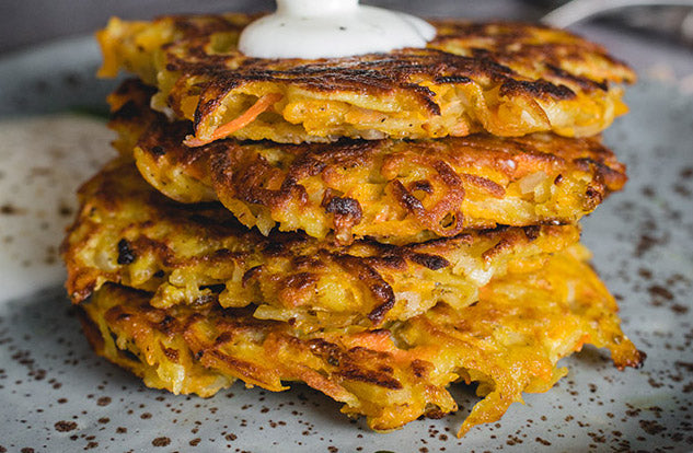 Pumpkin Potato Latkes
