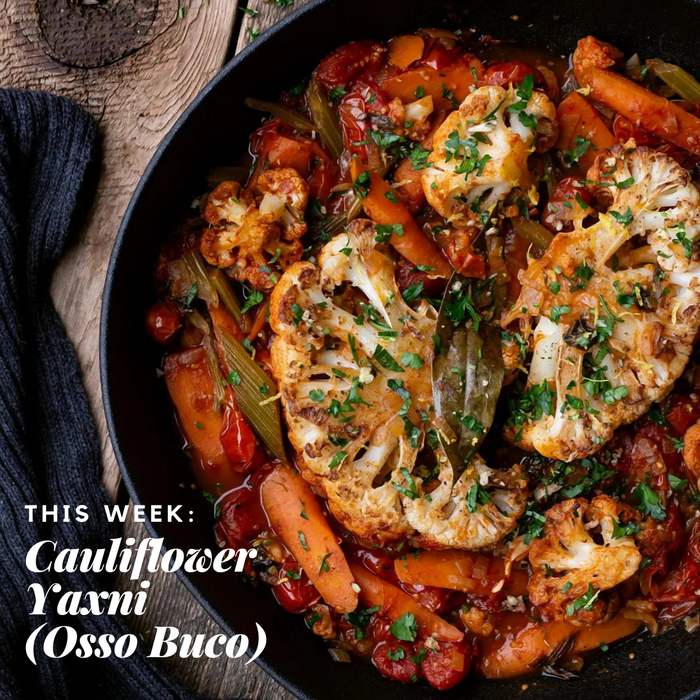 Cauliflower Yaxni (Osso Buco)