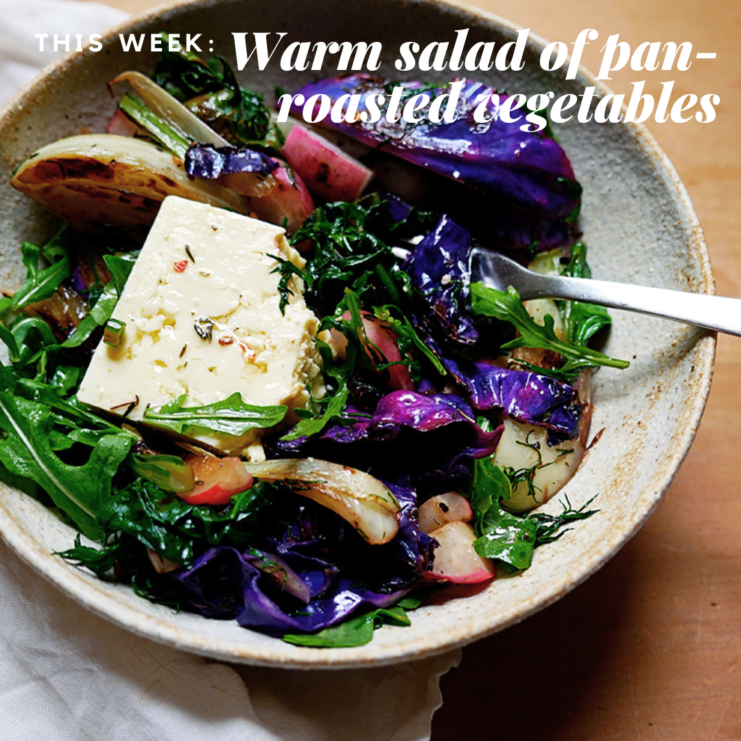 Warm Salad of Pan-roasted Vegetables
