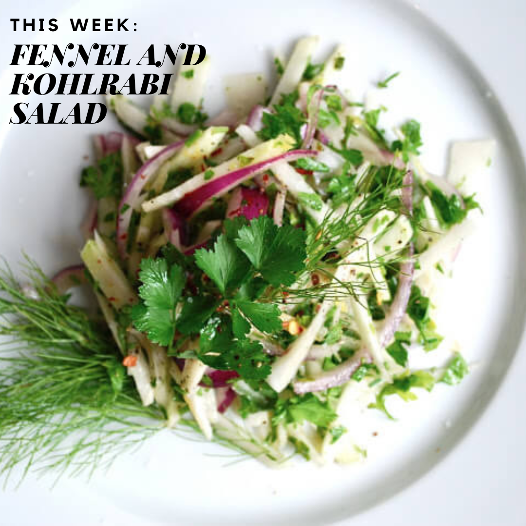 Fennel and Kohlrabi Salad — Food Garden