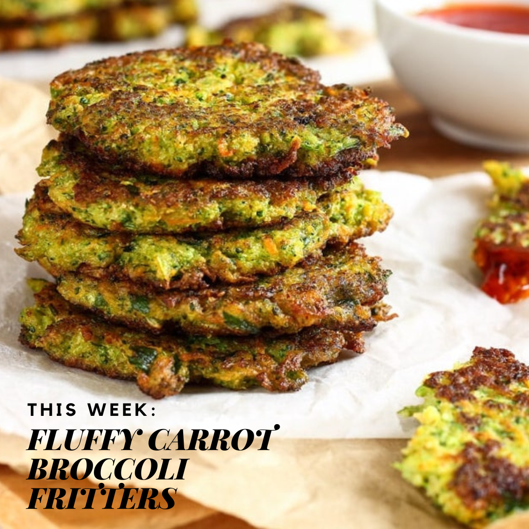 Fluffy Broccoli Fluffy Carrot Broccoli Fritters — Food Garden