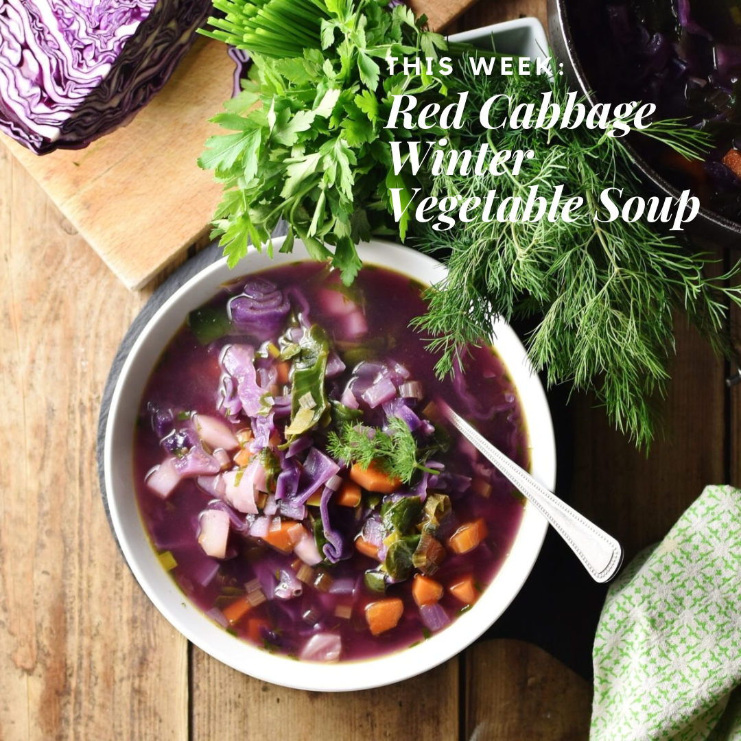 Red Cabbage Winter Vegetable Soup