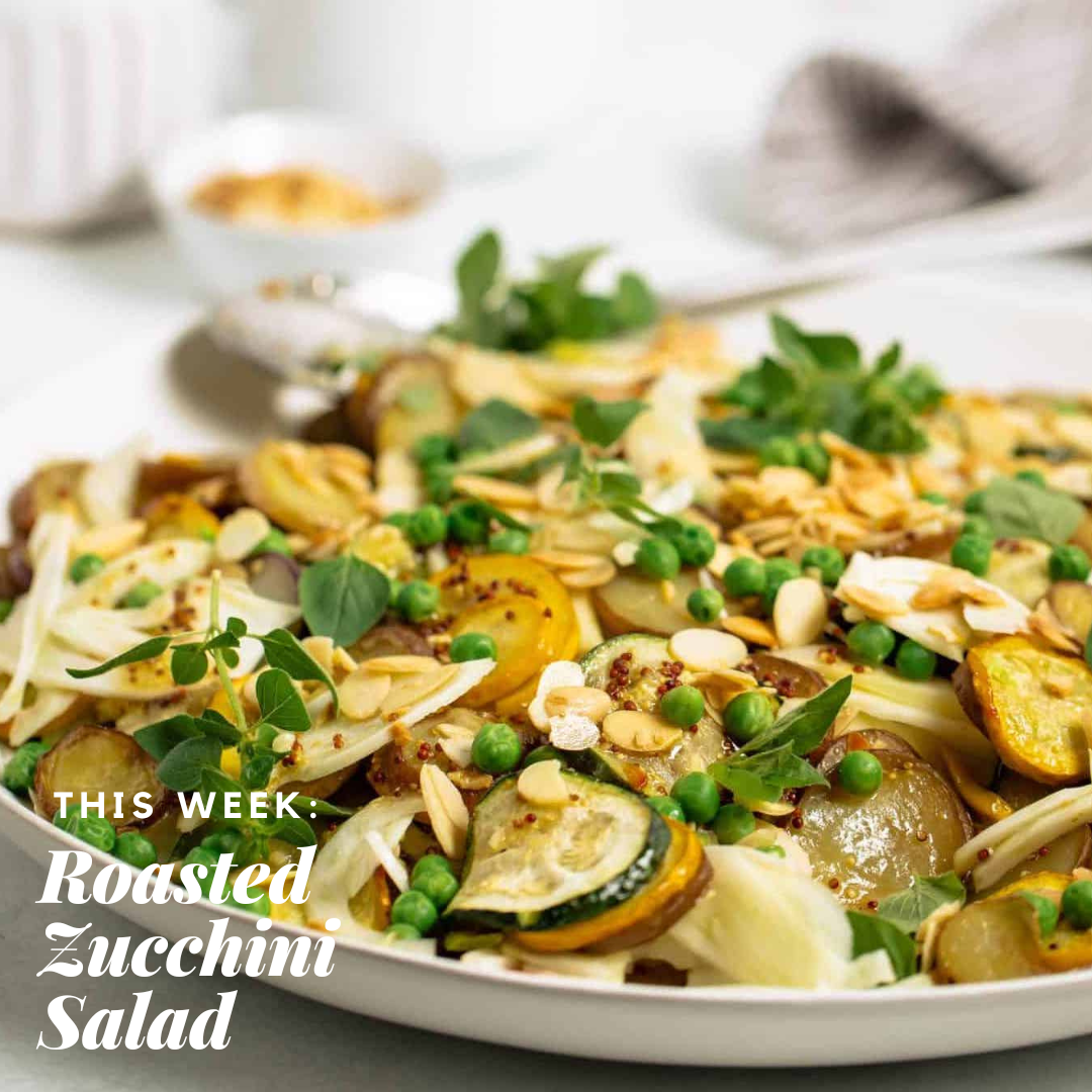 Roasted Zucchini Salad — Food Garden Roasted Zucchini Salad — Food Garden