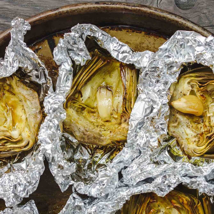 Easy Baked Artichoke