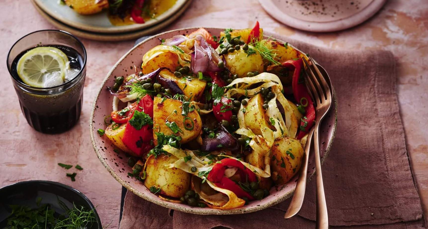 Michael Weldon’s Roasted Capsicum, Fennel & Smoked Paprika Potato Salad