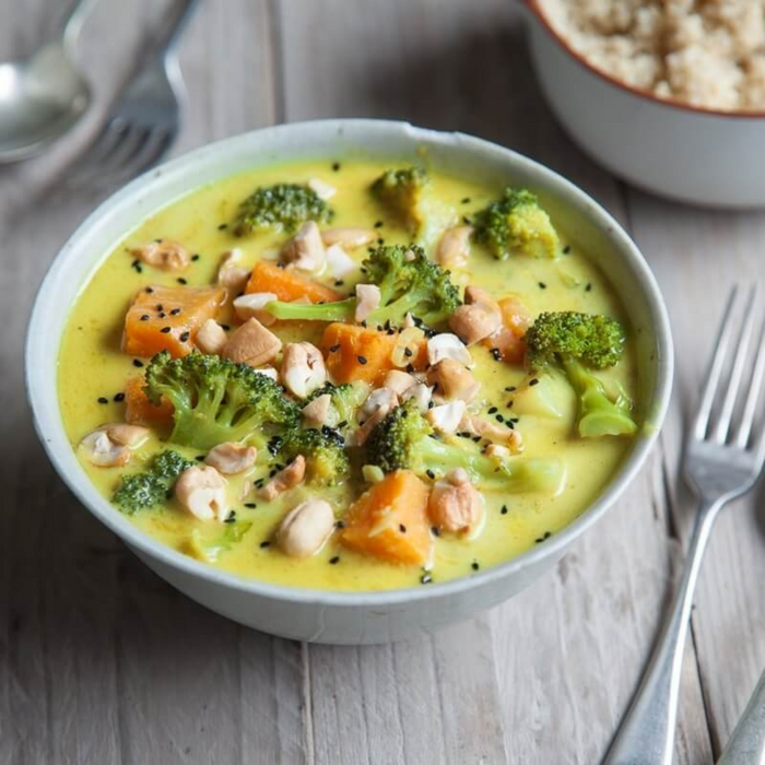 Broccoli and Sweet Potato Curry