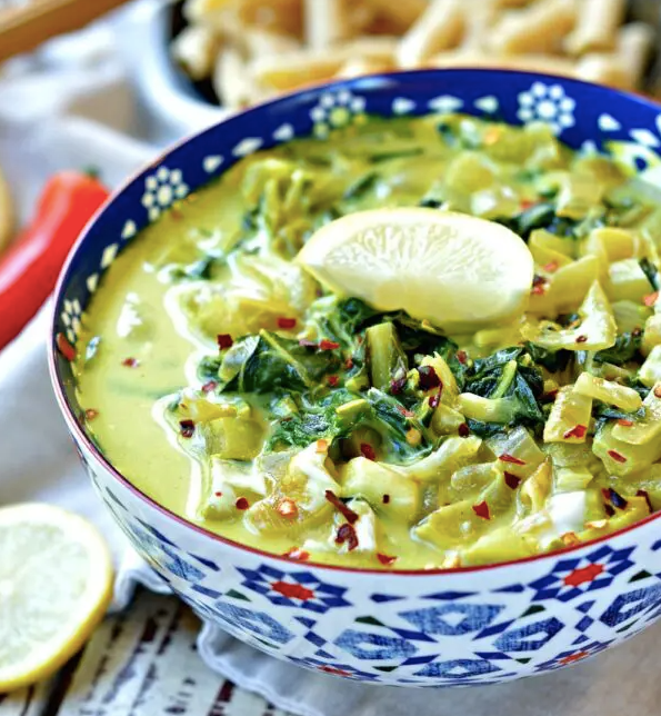 Vegan Curry Recipe with Bok Choy