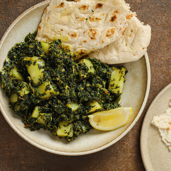 30-Minute Aloo Palak (Spinach and Potato Curry)