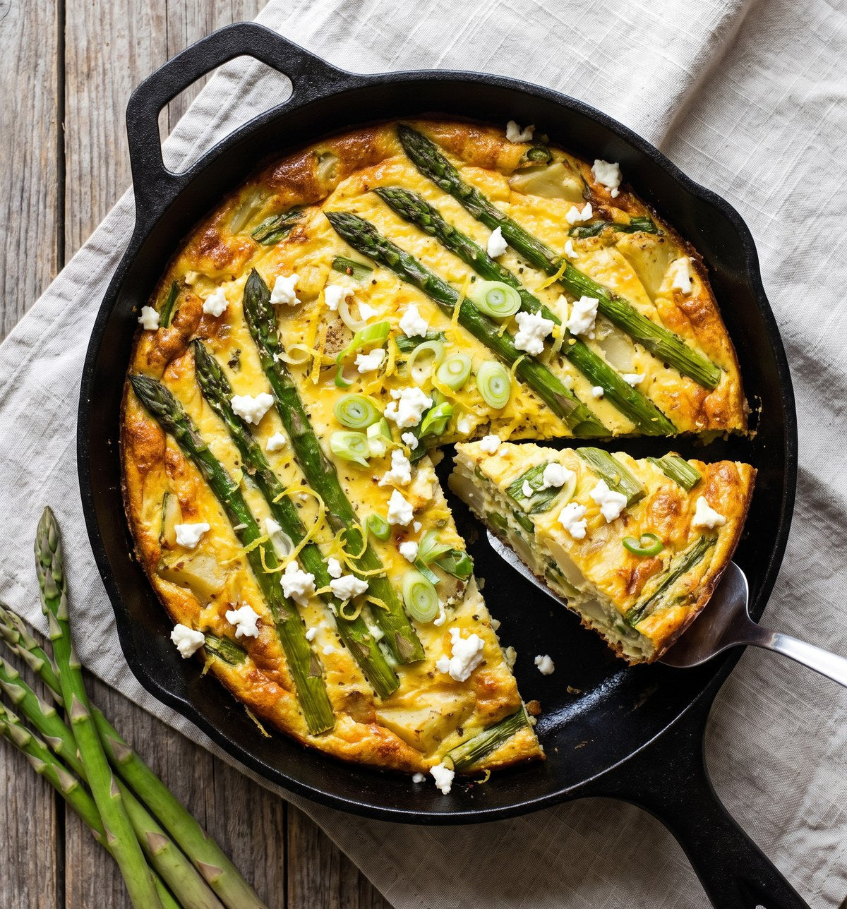 Asparagus and Potato Frittata