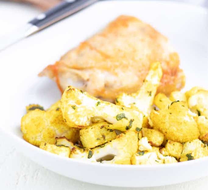 Curried Cauliflower & Turnips