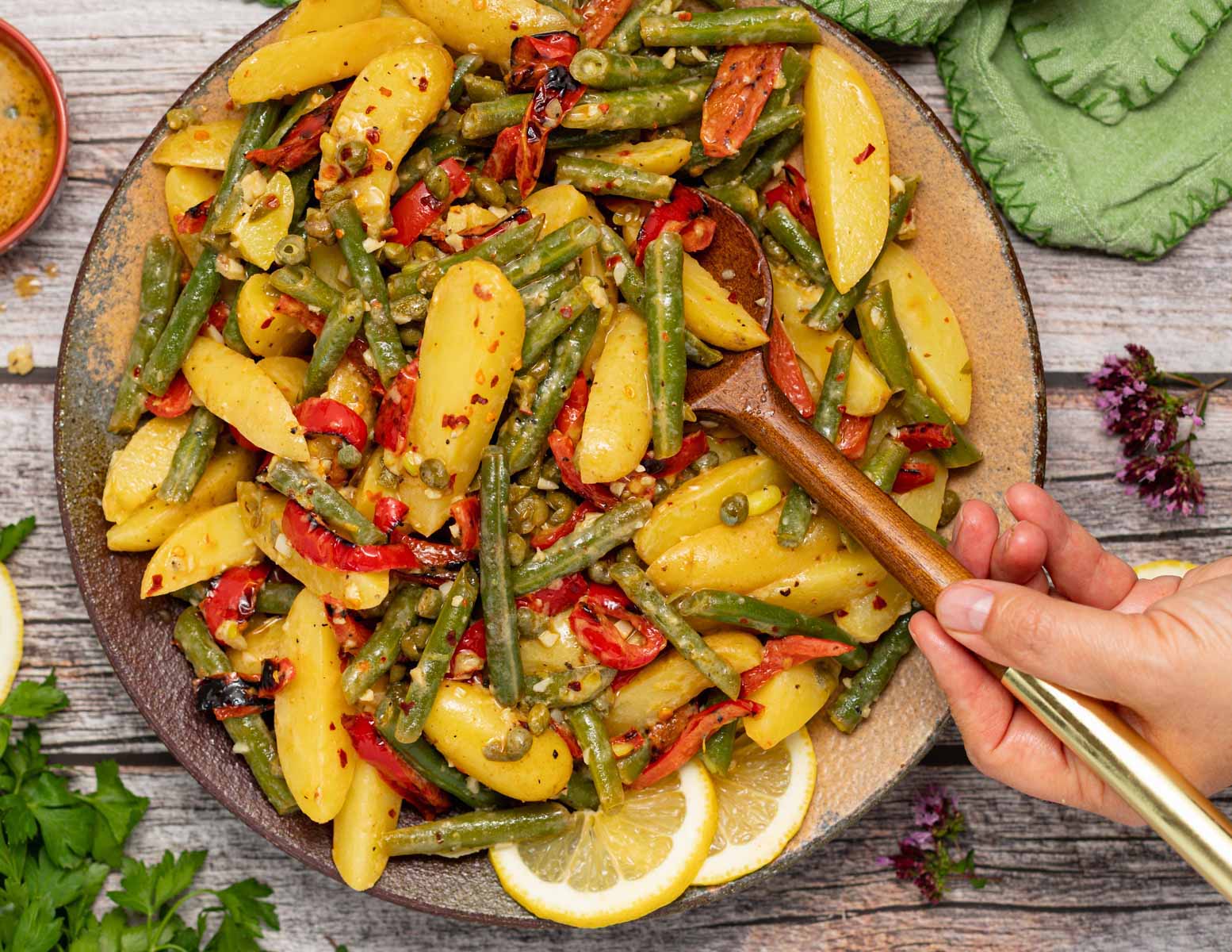 Green Bean Potato Salad