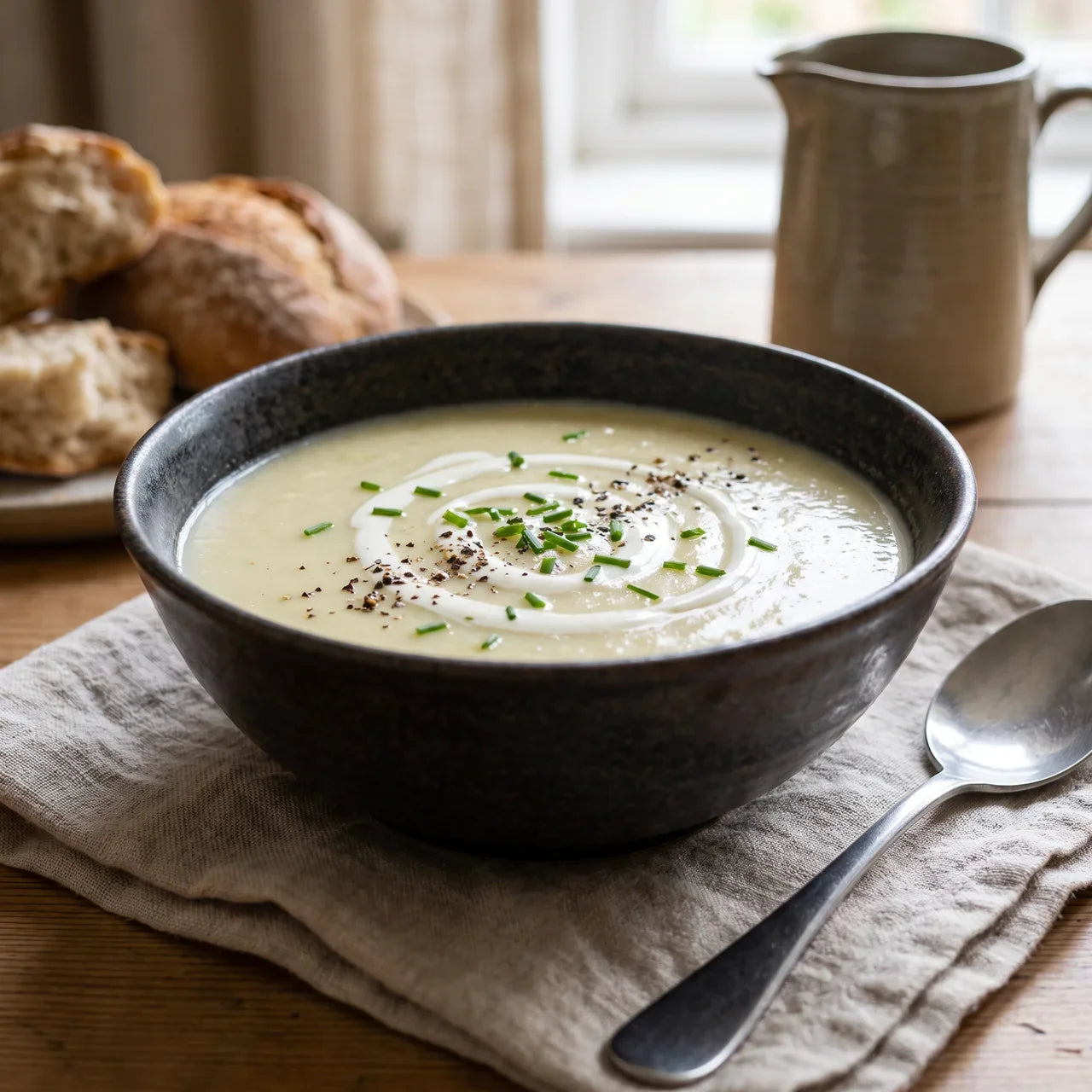 Creamy Leek & Potato Soup