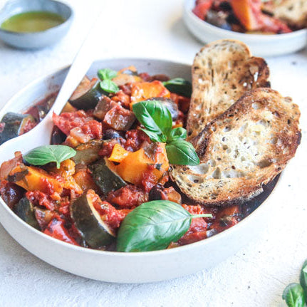 Slow-Cooked Mediterranean Vegetables