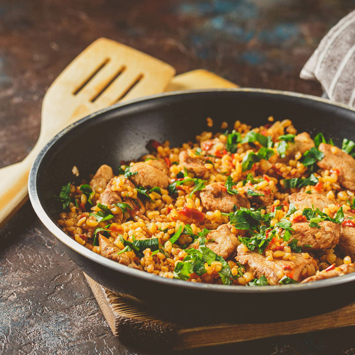 Cauliflower, Zucchini & Carrot Tagine with Couscous