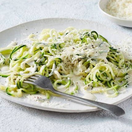 One-pot Vegetarian Zucchini Alfredo