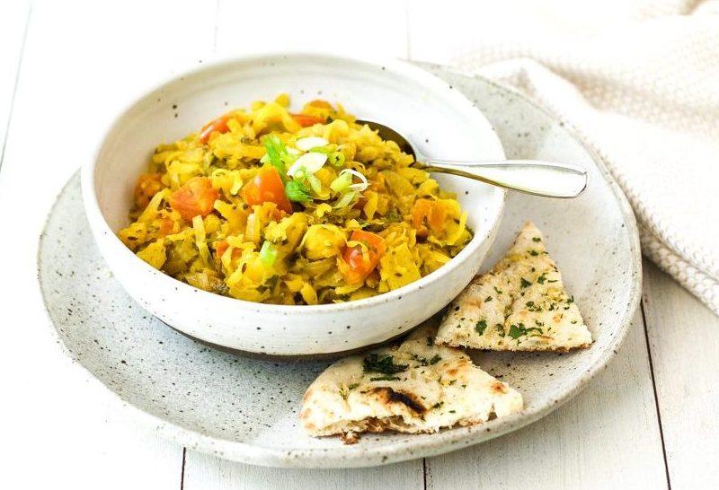 Indian Cabbage and Potato Curry — Food Garden