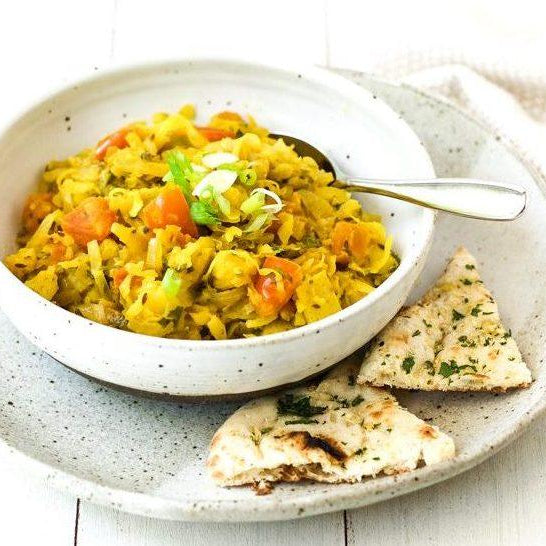 Indian Cabbage and Potato Curry