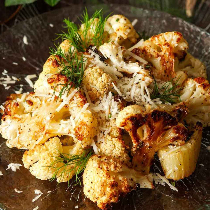 Roasted Rosemary Cauliflower and Fennel