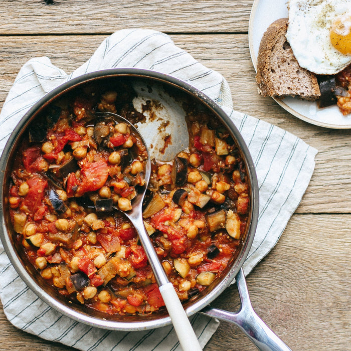 Simple Eggplant and Zucchini Sauce