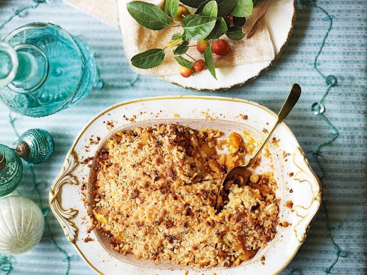Pumpkin and Swede Crumble
