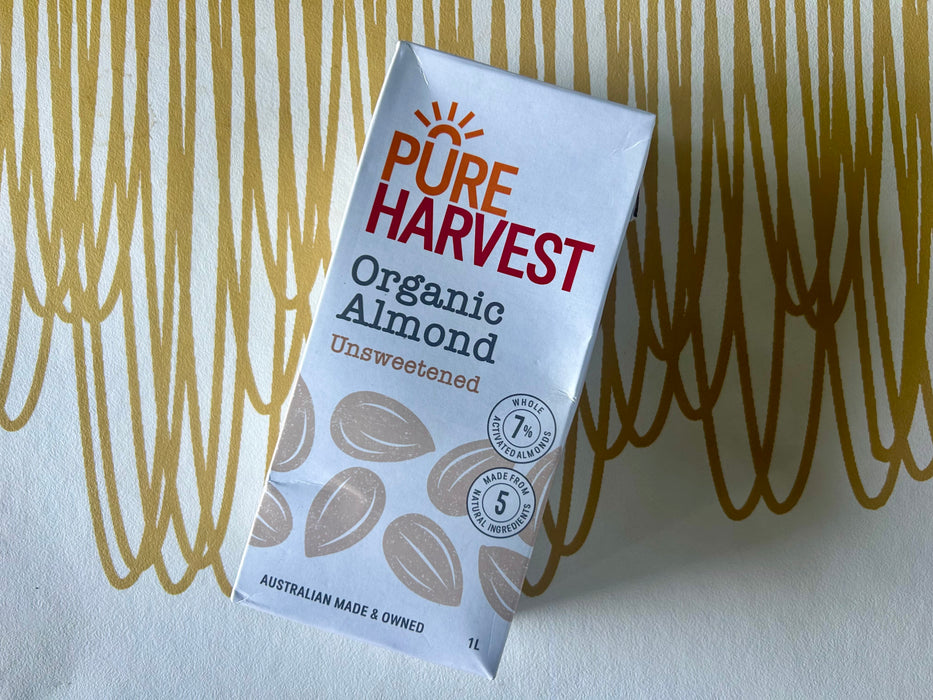 Almond Milk (Unsweetened), Pureharvest (1 litre)