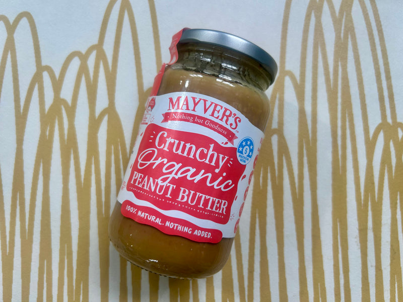 Peanut Spread Crunchy, Mayvers (375g)