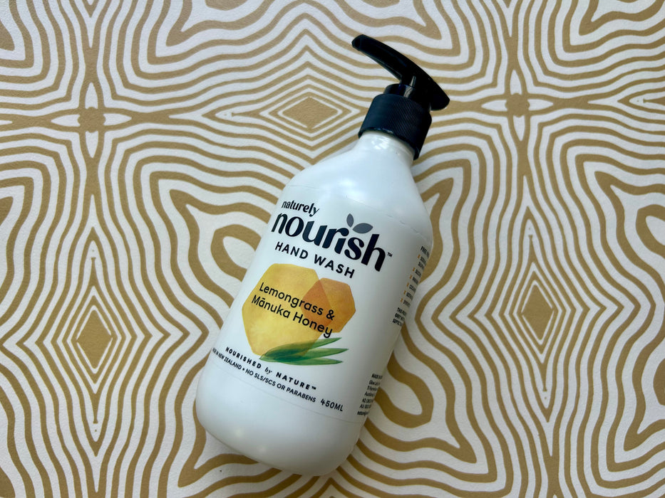 Hand Wash Lemon & Manuka Honey, Nourish (450ml)