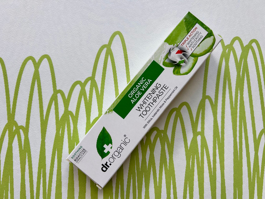 Dr Organic Aloe Vera Whitening Toothpaste (100ml)