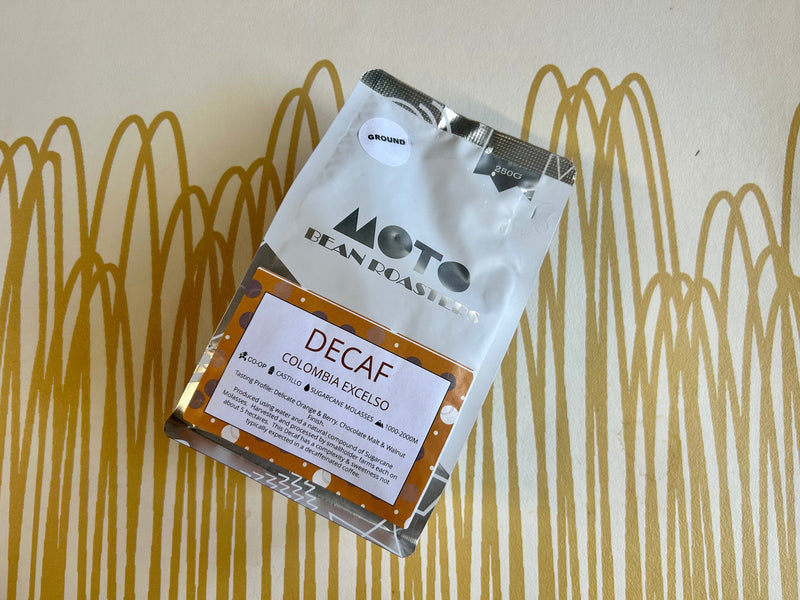 Moto Bean Coffee Decaf Ground (250g)