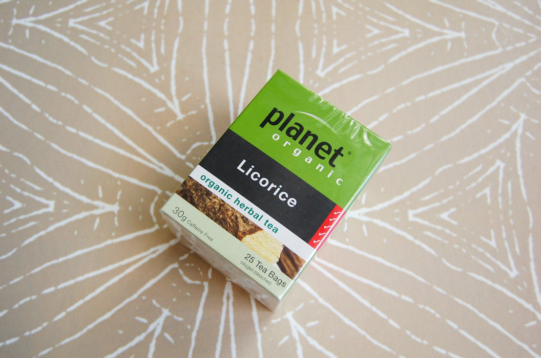 Licorice Teabags, Planet (25 bags)