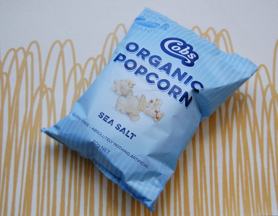 Popcorn Sea Salt, Cobs (80g)