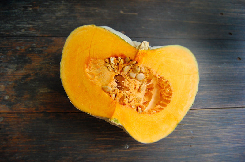 Sweet grey pumpkin 1kg, organic pale-skinned dense-fleshed variety | Food Garden