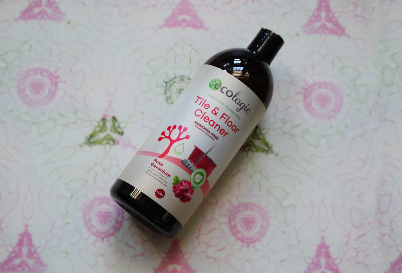 Ecologic Tile & Floor Cleaner Rose Geranium (1 litre)
