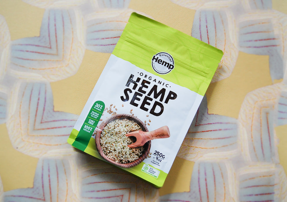 Hemp Seeds Hulled, Health Food Guys (250g)