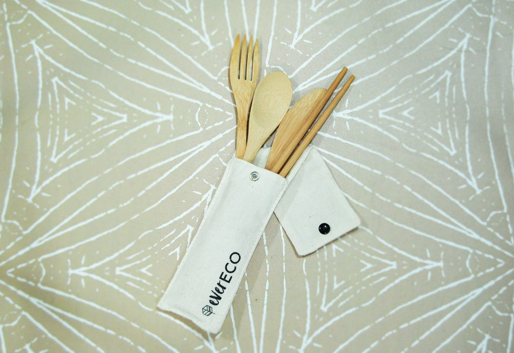 Bamboo Cutlery (5-piece set)