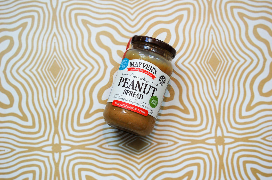 Peanut Spread Crunchy, Mayvers (375g)
