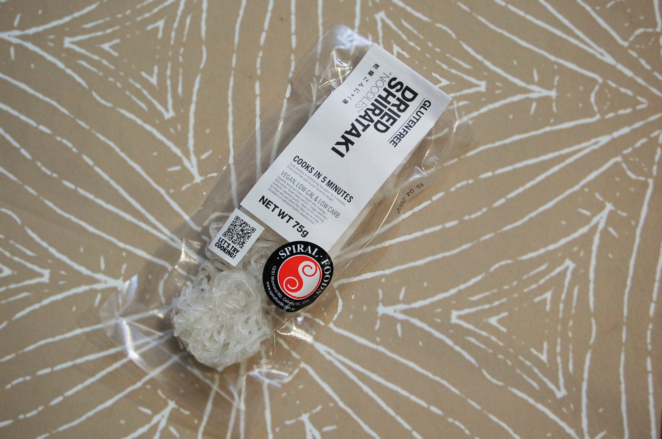 Dried Shirataki Noodles Food Garden