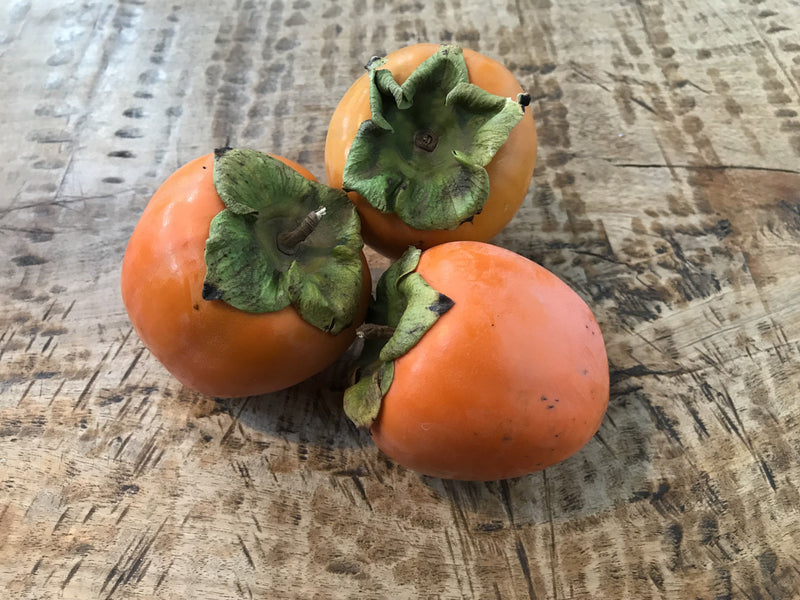 Persimmon, Vanilla (eat firm, non-stringent)